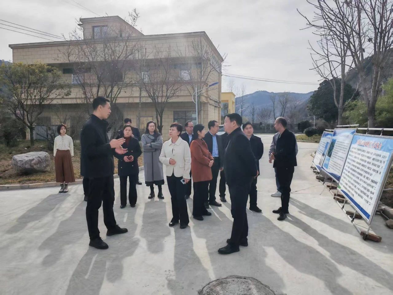 商洛市人大常委会副主任赵水利到bsports必一体育公司山阳县城污水处理厂调研